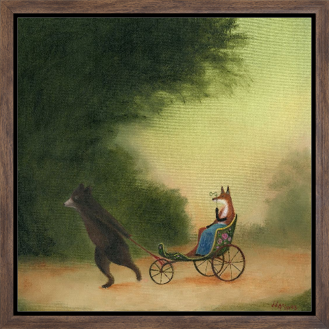 La Passeggiata of the Lady Dowager,