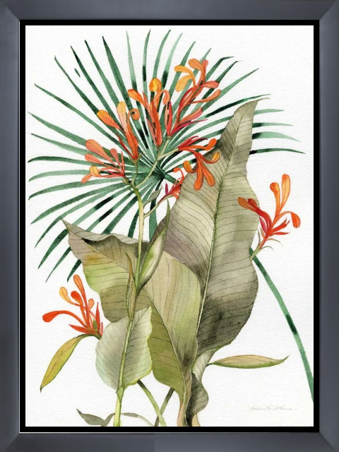 Botanical Flame Lilies