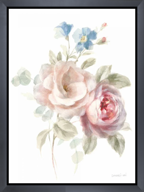 Cottage Garden IV on White