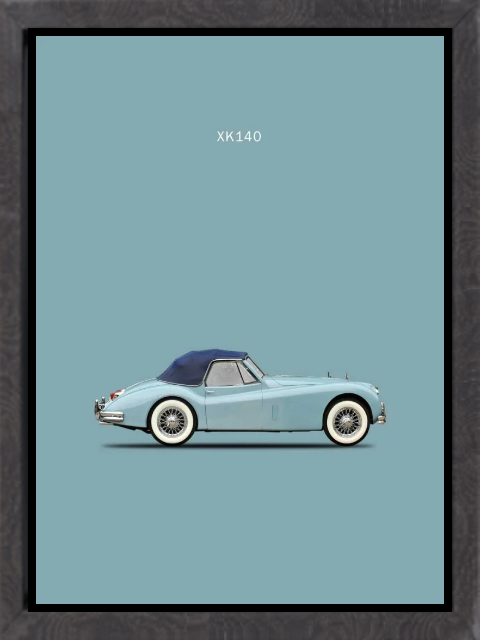 Jaguar XK140 Blue