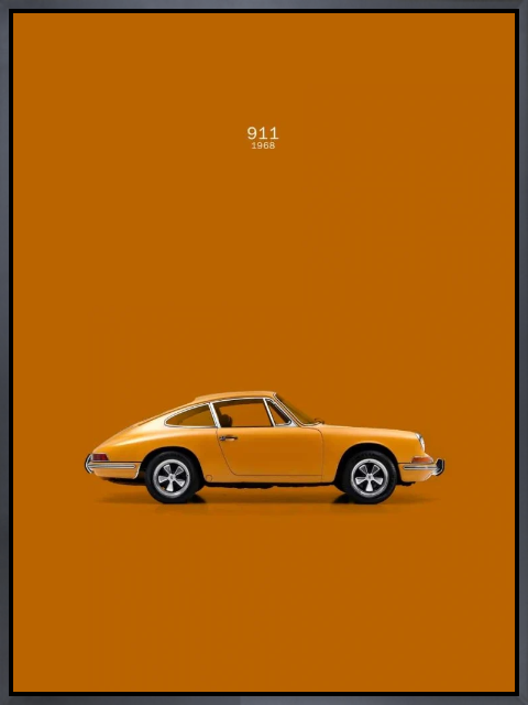 Porsche 911 1968 Orange