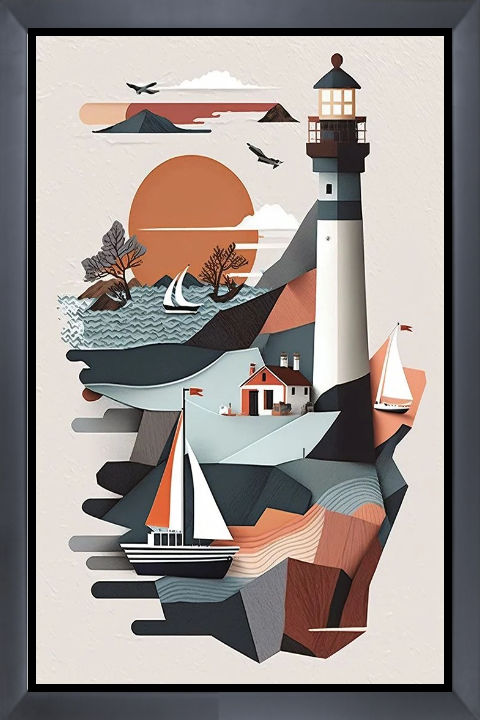 Mid Century Coastal Scenes 35
