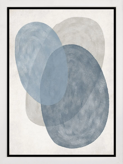 Blue Water Circles I