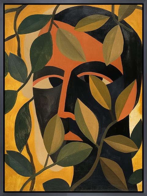 Man In the Leaves
