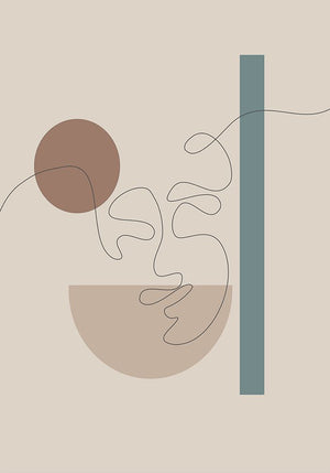 Shapes and Faces No.1