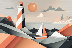Mid Century Coastal Scenes 12