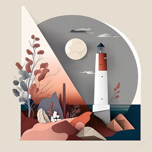 Mid Century Coastal Scenes 15