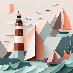 Mid Century Coastal Scenes 20