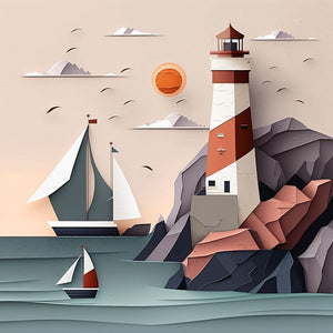 Mid Century Coastal Scenes 22