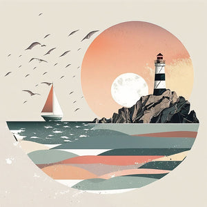 Mid Century Coastal Scenes 26