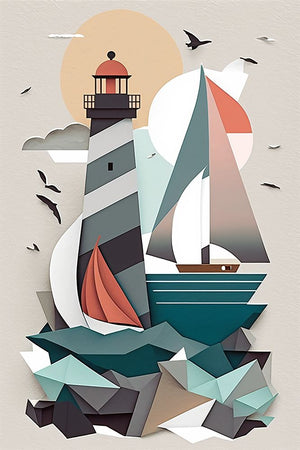Mid Century Coastal Scenes 29