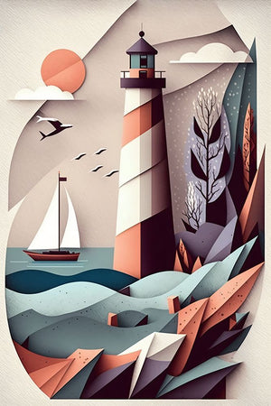 Mid Century Coastal Scenes 31