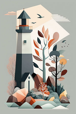 Mid Century Coastal Scenes 34