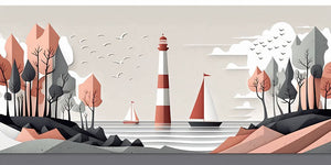 Mid Century Coastal Scenes 40