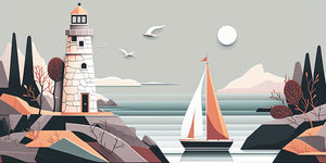 Mid Century Coastal Scenes 42