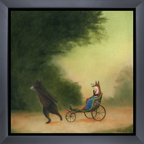 La Passeggiata of the Lady Dowager,