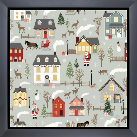 Christmas Village Pattern I