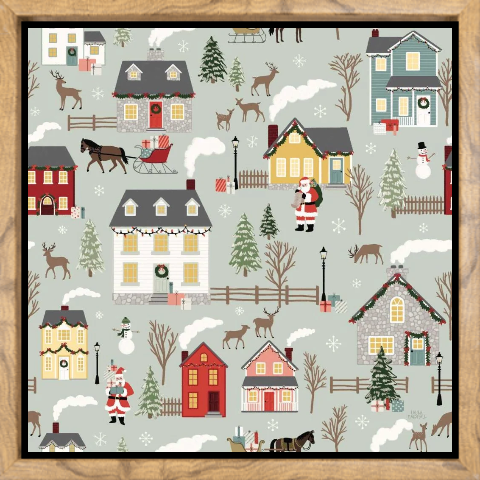 Christmas Village Pattern I