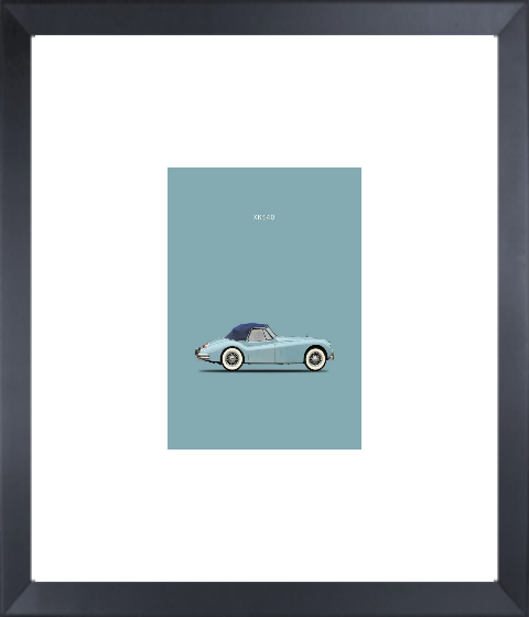 Jaguar XK140 Blue