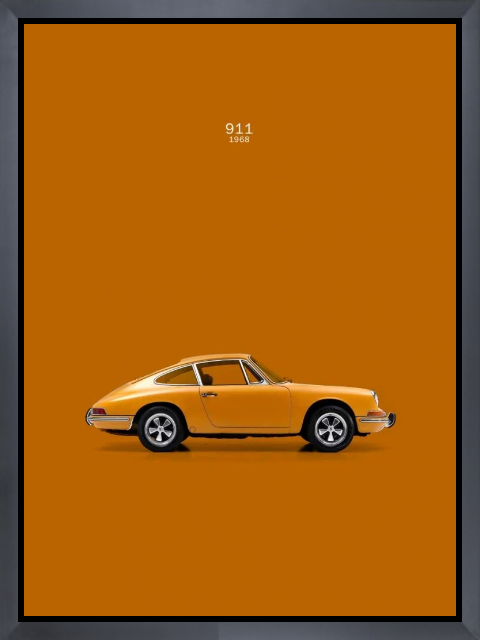 Porsche 911 1968 Orange