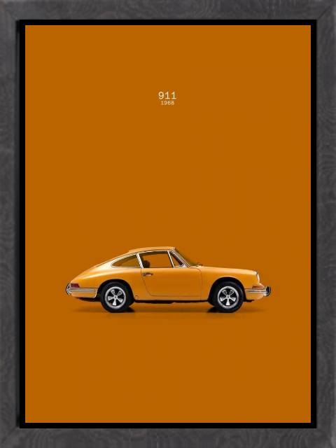 Porsche 911 1968 Orange