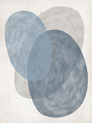 Blue Water Circles I