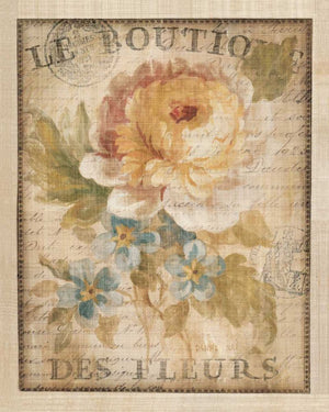 Parisian Flowers I
