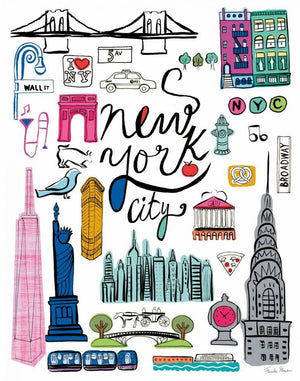 Travel NYC White