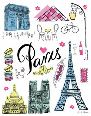 Travel Paris White