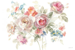 Cottage Garden I on White