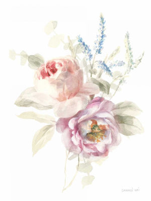 Cottage Garden V on White