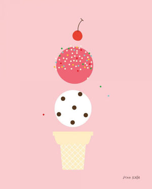 Ice Cream and Cherry II
