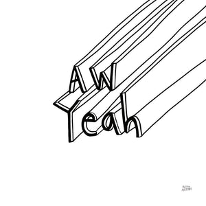 Cool Sayings II BW