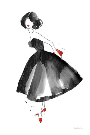 Fashion Debutante with Red