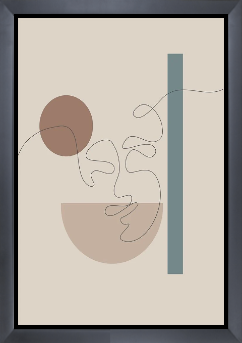 Shapes and Faces No.1