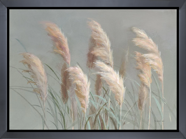 Pampas Grasses on Gray