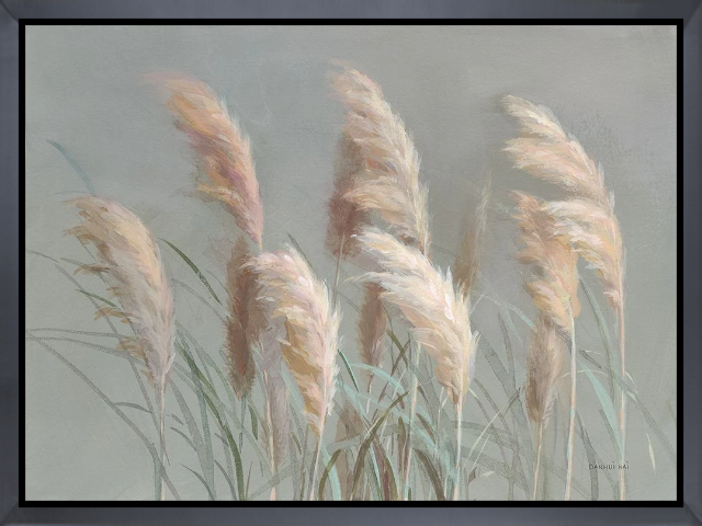 Pampas Grasses on Gray