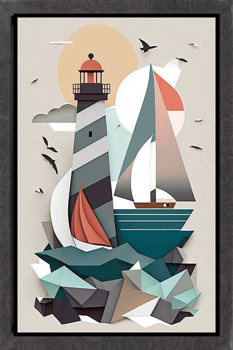 Mid Century Coastal Scenes 29