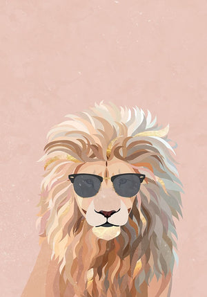 Cool cat lion