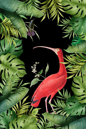 Jungle With Heron