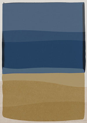 Modern Blue And Brown