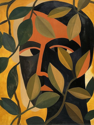 Man In the Leaves