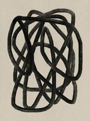 Line art abstract