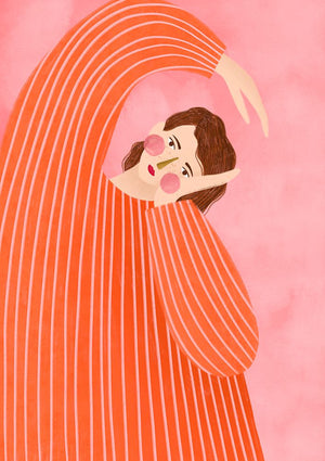 The Woman With the Orange Dress