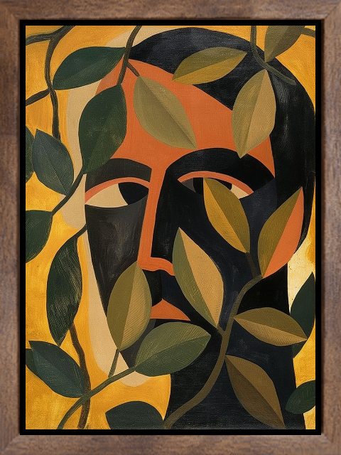 Man In the Leaves