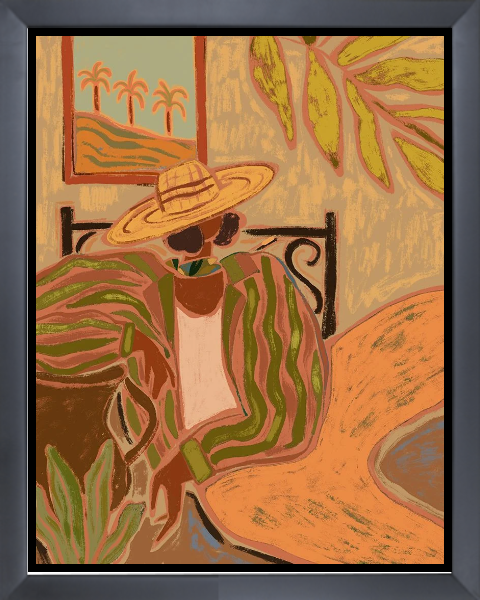 Lady in Stripe