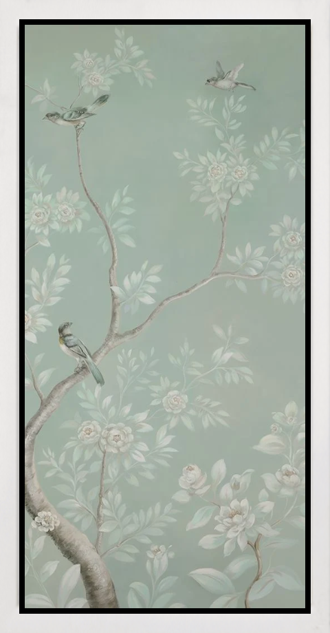 Birds & Flowers I