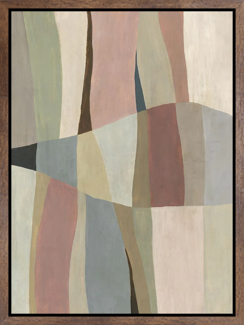 Soft Curves in Muted Hues