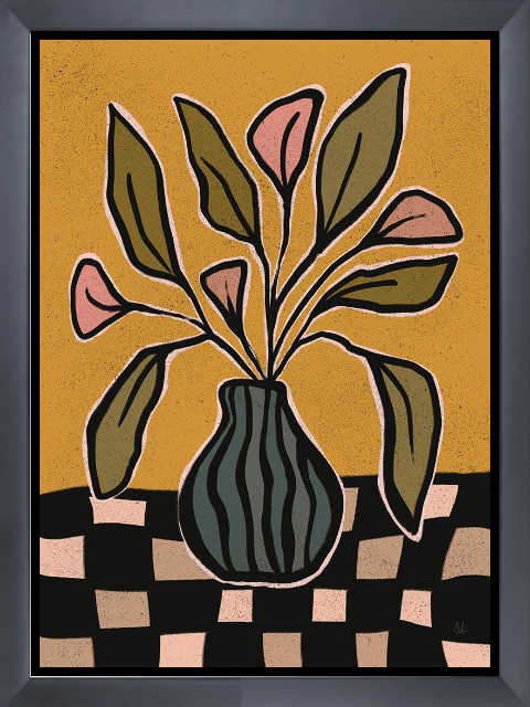 Checkerboard Floral II