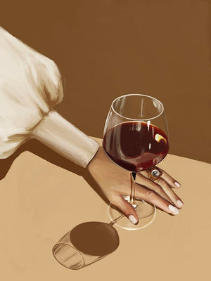 Glass of Shiraz